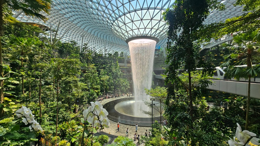 That Waterfall in Singapore&nbsp;Airport…